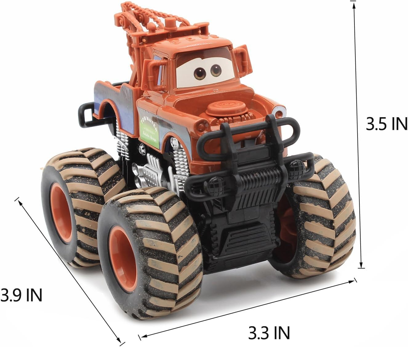 Car 3 Toys, Movie Car, Tow Mater Toys, Birthday Gifts for Kids (2 PCS) image number 2