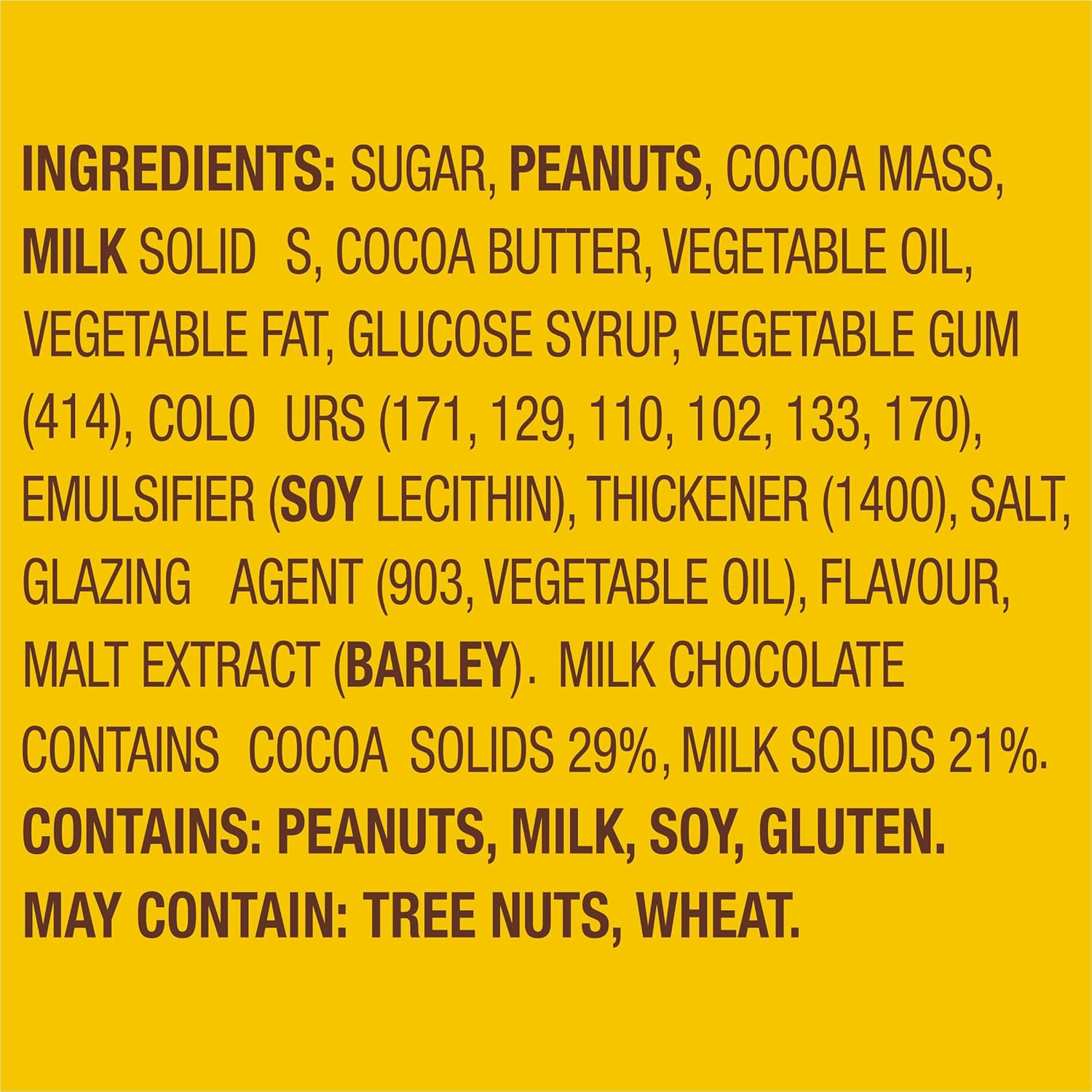 M&M'S Peanut Chocolate Party Bucket 575G image number 1