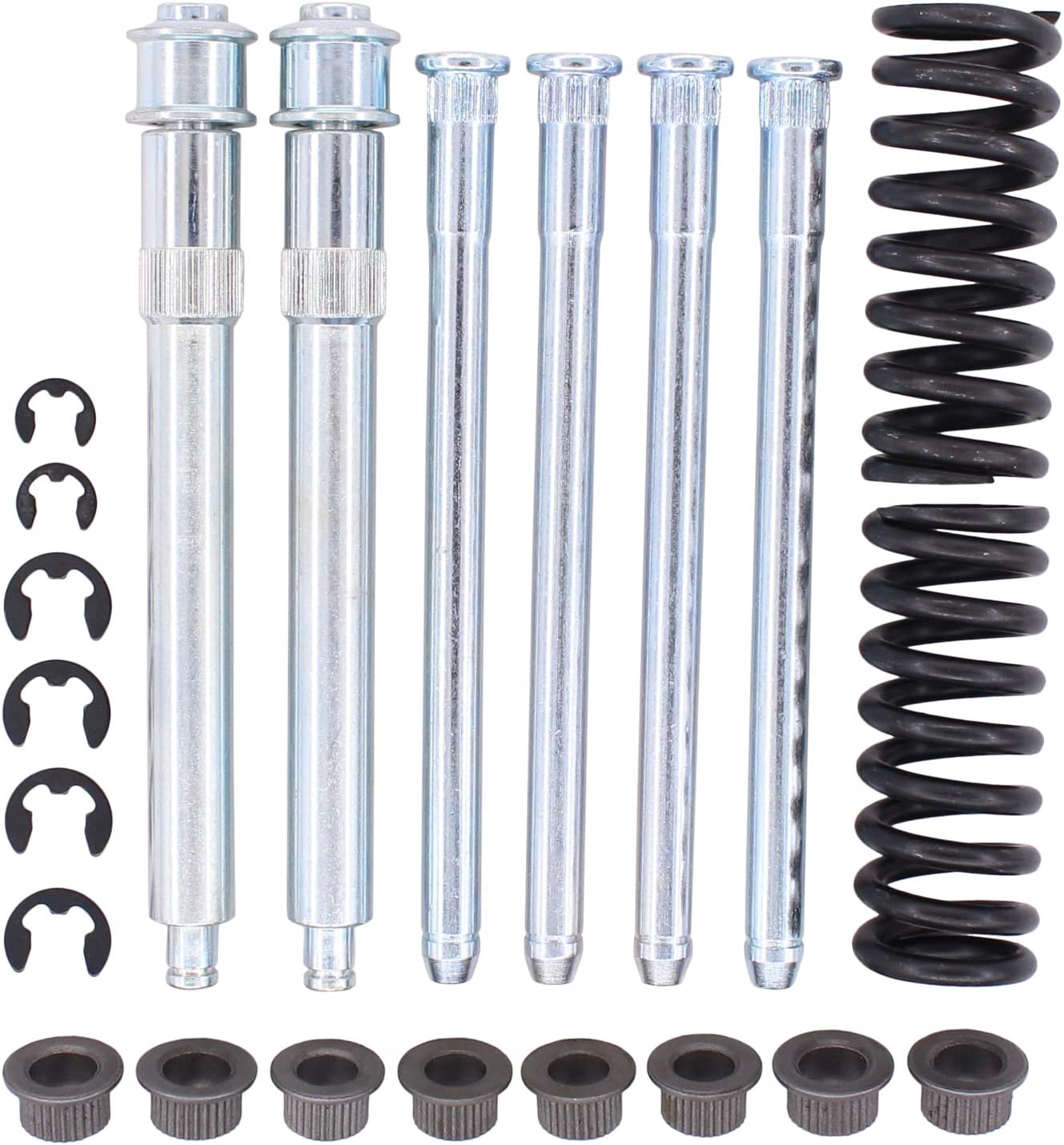 MOTOKU Front Driver and Passenger Side Door Hinge Pin and Bushing Kit for Chevy for GMC C K 1500 2500 3500 image number 2