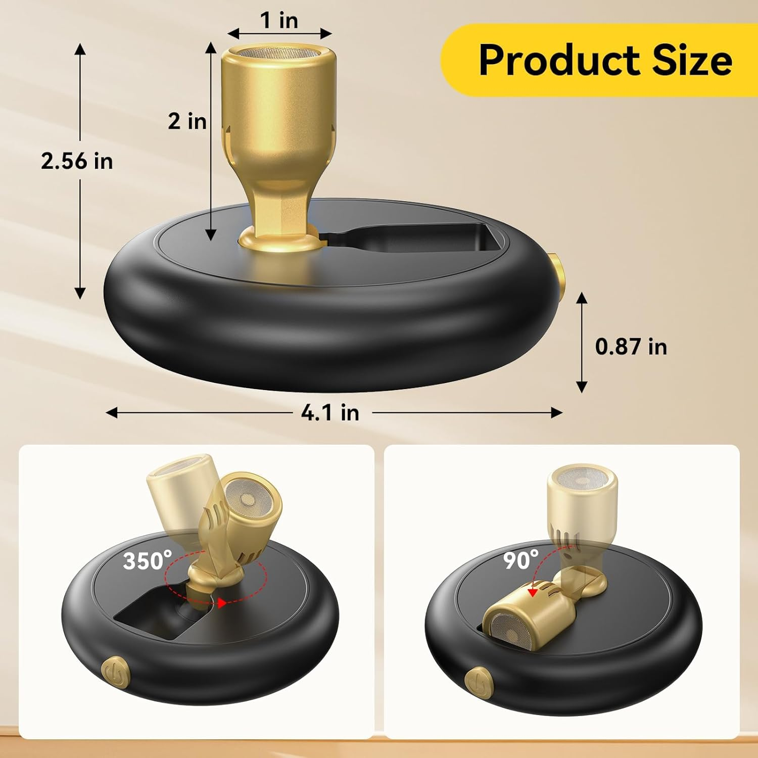 Rechargeable Picture Lights, Wireless LED Spotlight Indoor with Remote & Timer, Magnetic Dimmable Mini Wall Uplight for Indoor Plants, Artwork, Display Shelves & Closet image number 4