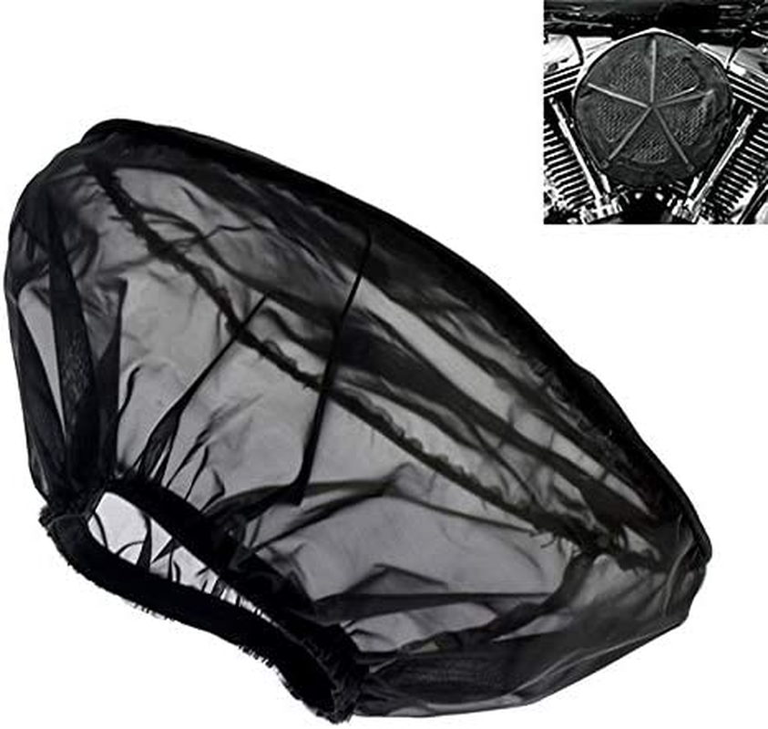 HDBUBALUS Air Filter Rain Sock Air Cleaner Cover Fit for Harley Touring Softail Dyna image number 4