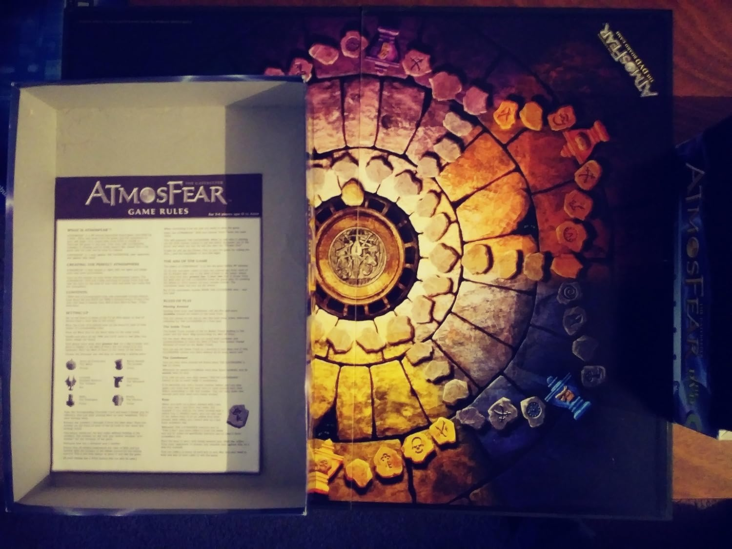 Pressman Atmosfear Interactive Board Game with DVD image number 2