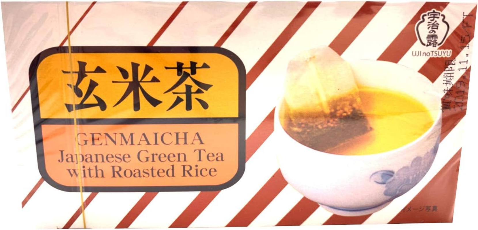 Uji No Tsuyu Genmaicha 20 Large Tea Bags image number 1