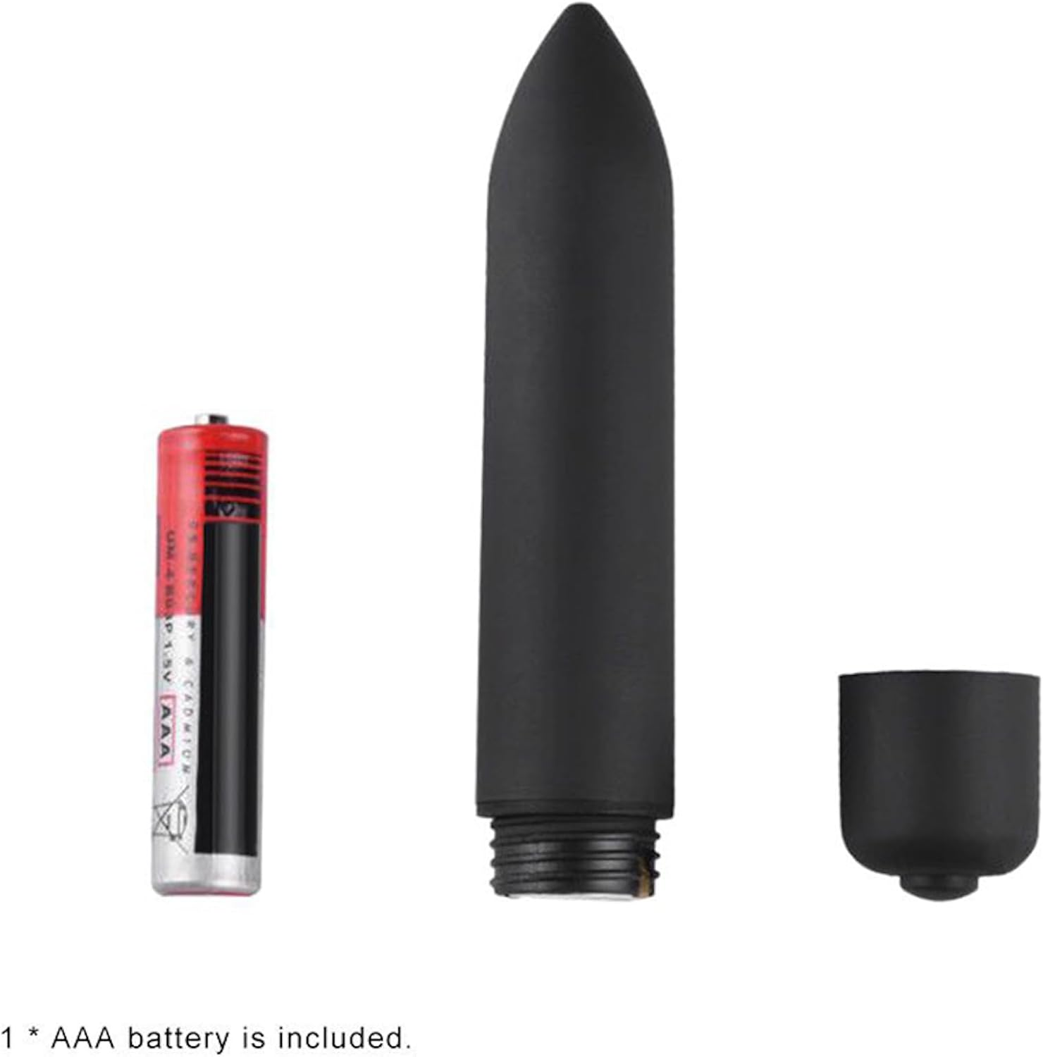 Mini Bullet Vibee - 10 Modes Rechargeable Bullet Waterproof -Toys for Women Men Adult (Black) image number 1