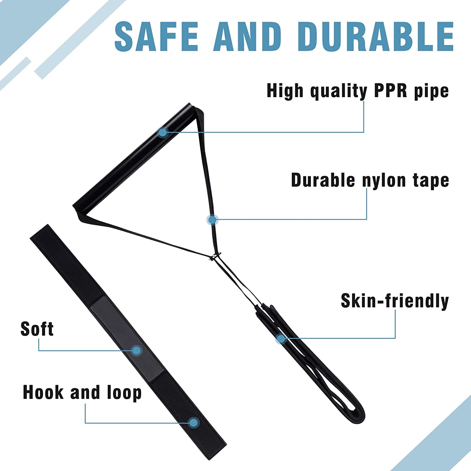 Neck Stretcher Strap, Spine Chiropractic Decompression Tool with Chin Belt. Cervical Neck Traction Device. image number 2