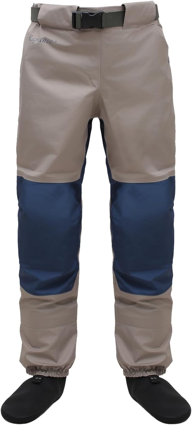 Raprance Breathable Stockingfoot Waist High Fishing Wading Pants Waders image number 2