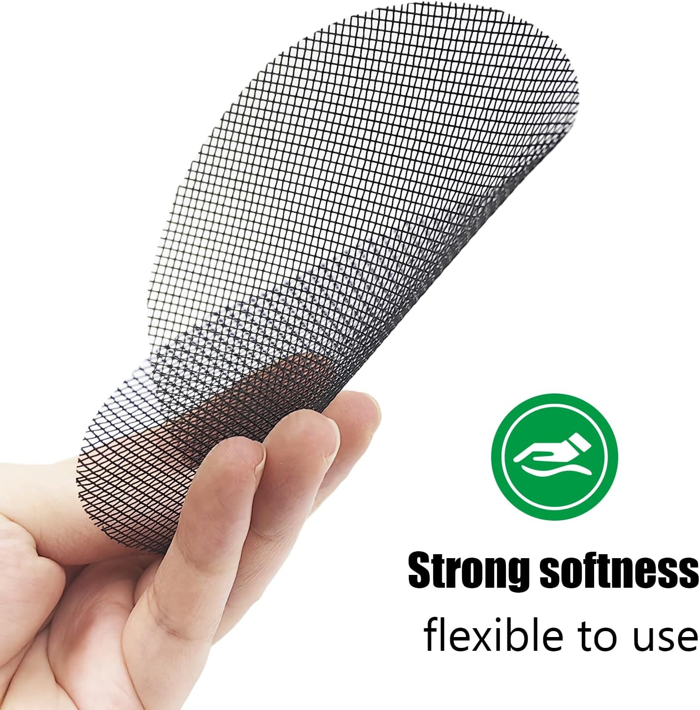 200 Pack 68MM, 2.7 Inch round Mesh Nets for Block Soil Leaking of 4 Inch Nursery Pots(Or Other Pots Bottom around 2.7")