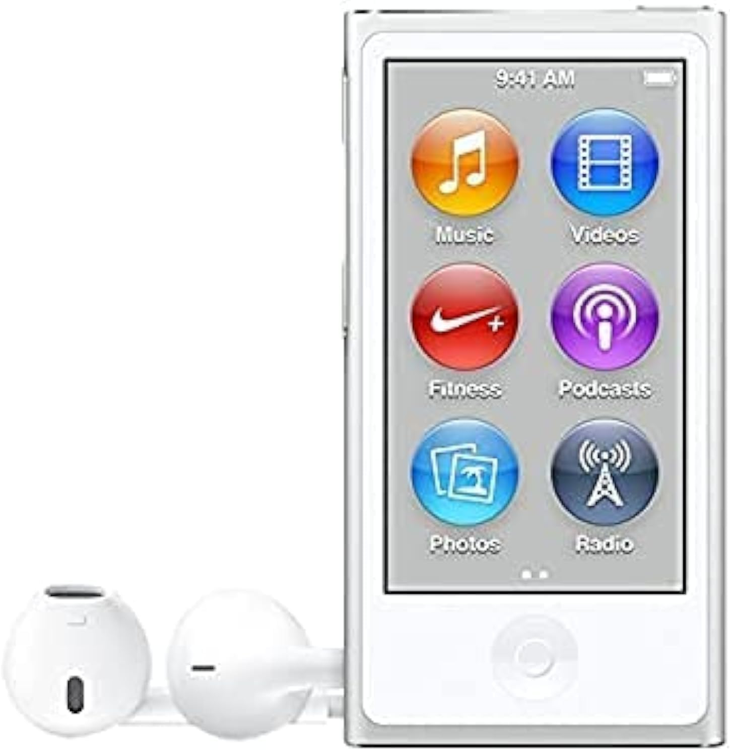 Apple Ipod Nano 7Th Generation Silver (16GB) MKN22LL/A