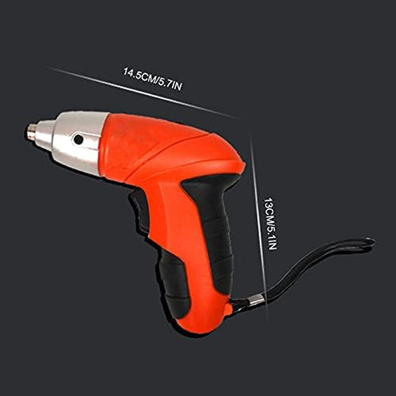 45 in 1 Power Screwdrive Set, Durable Car Emergency Tool Box with Flashlight Multifunction USB Charging Wireless Drill Power Portable Repair Tool Kit for Home/1191 image number 1