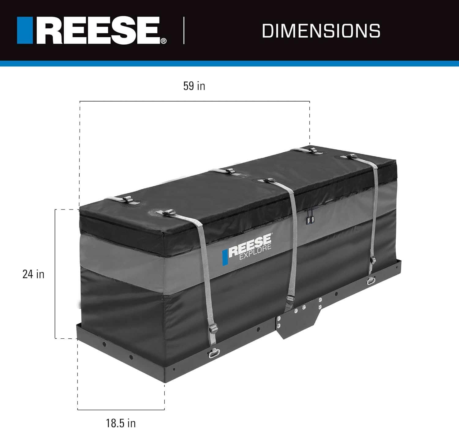 Reese Explore 63604 Rainproof Cargo Tray Bag