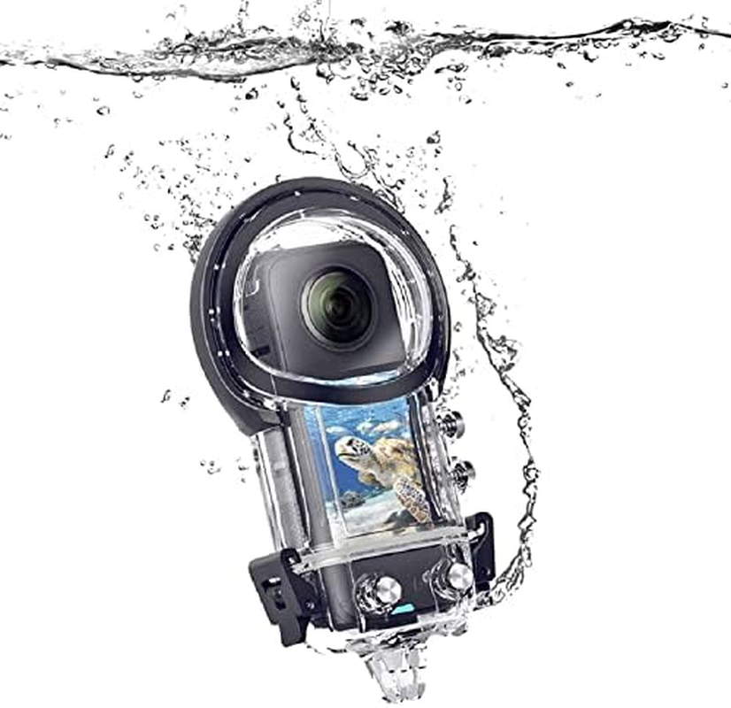 IPX8 Waterproof Camera Dive Case for ONE X3, 164Ft Underwater Dive Protective Shell with Bracket, Ideal for Diving, Surfing, Snorkeling and Other Water Sports image number 6