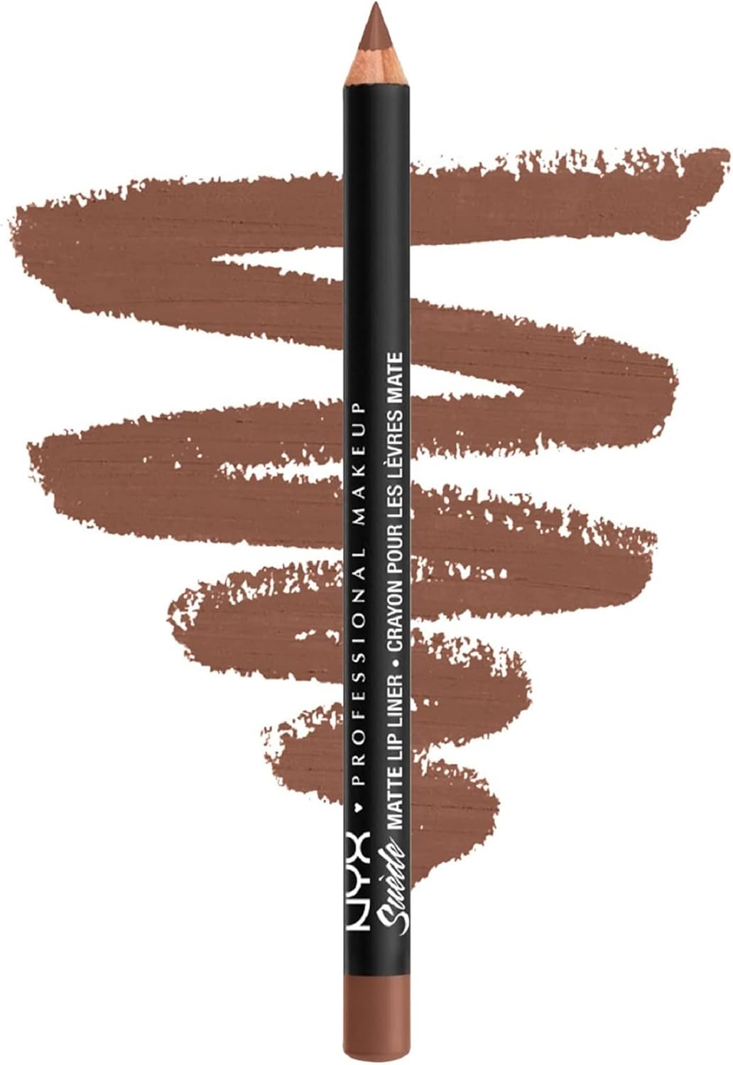 NYX PROFESSIONAL MAKEUP Suede Matte Lip Liner, Vegan Formula - Cape Town (Nude Sand) image number 3