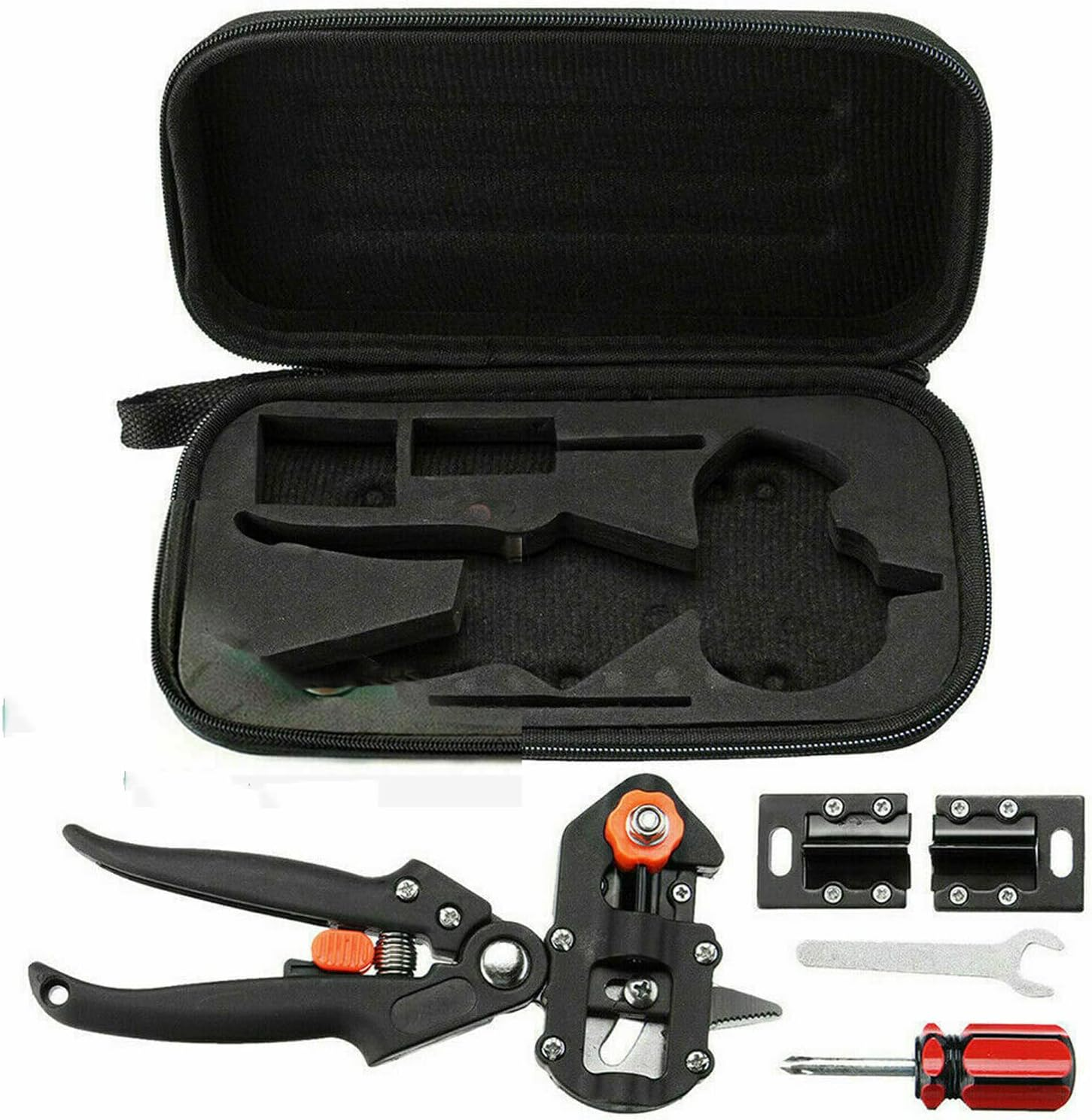 Garden Grafting Tool Set Kit Fruit Tree Pro Pruning Shears Scissor Cutting Tools Perfect for Fruit Trees Grafting image number 6