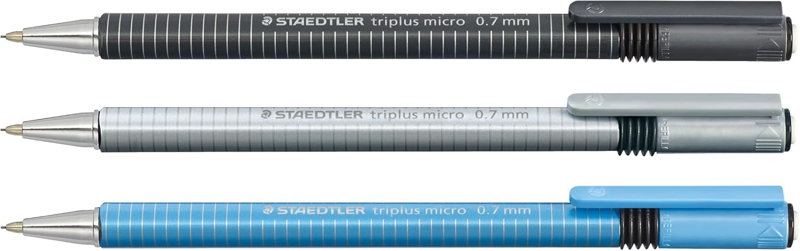 Staedtler Mechanical Pencil Triplus 774 0.7Mm 3 Pack (77427BK3A6)