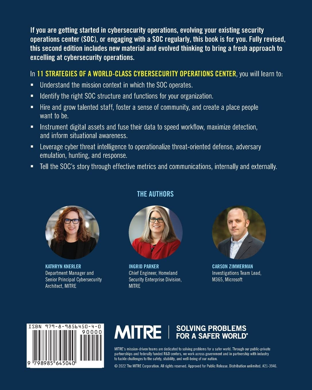 11 Strategies of a World-Class Cybersecurity Operations Center