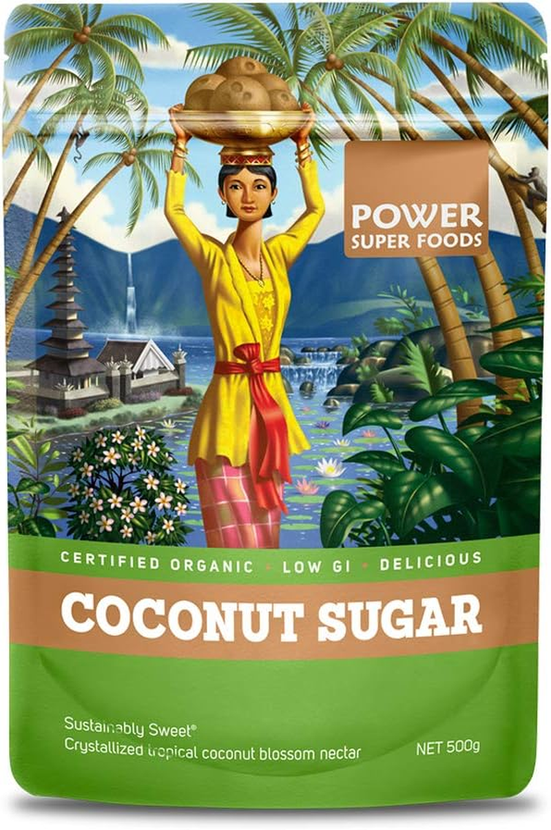 Power Super Foods Organic Coconut Sugar, 500 G