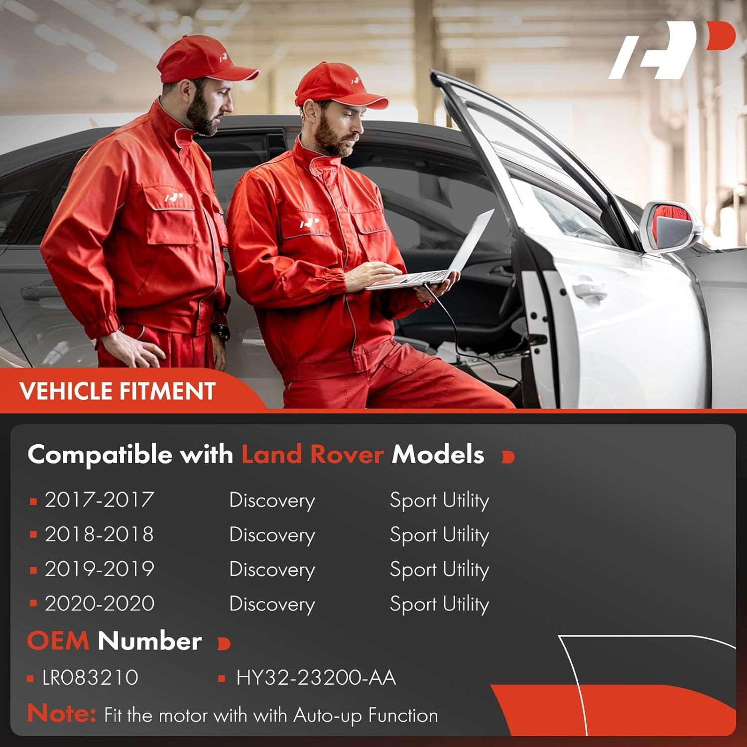 A-Premium Power Window Regulator with Motor Compatible with Land Rover Discovery L462 2017-2020 with Auto-Up Front Driver Side image number 2