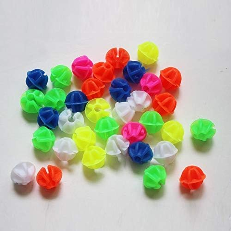 72Pcs Bike Bicycle Wheel Plastic Spoke Bead Children Kids Clip Colored Decor image number 4