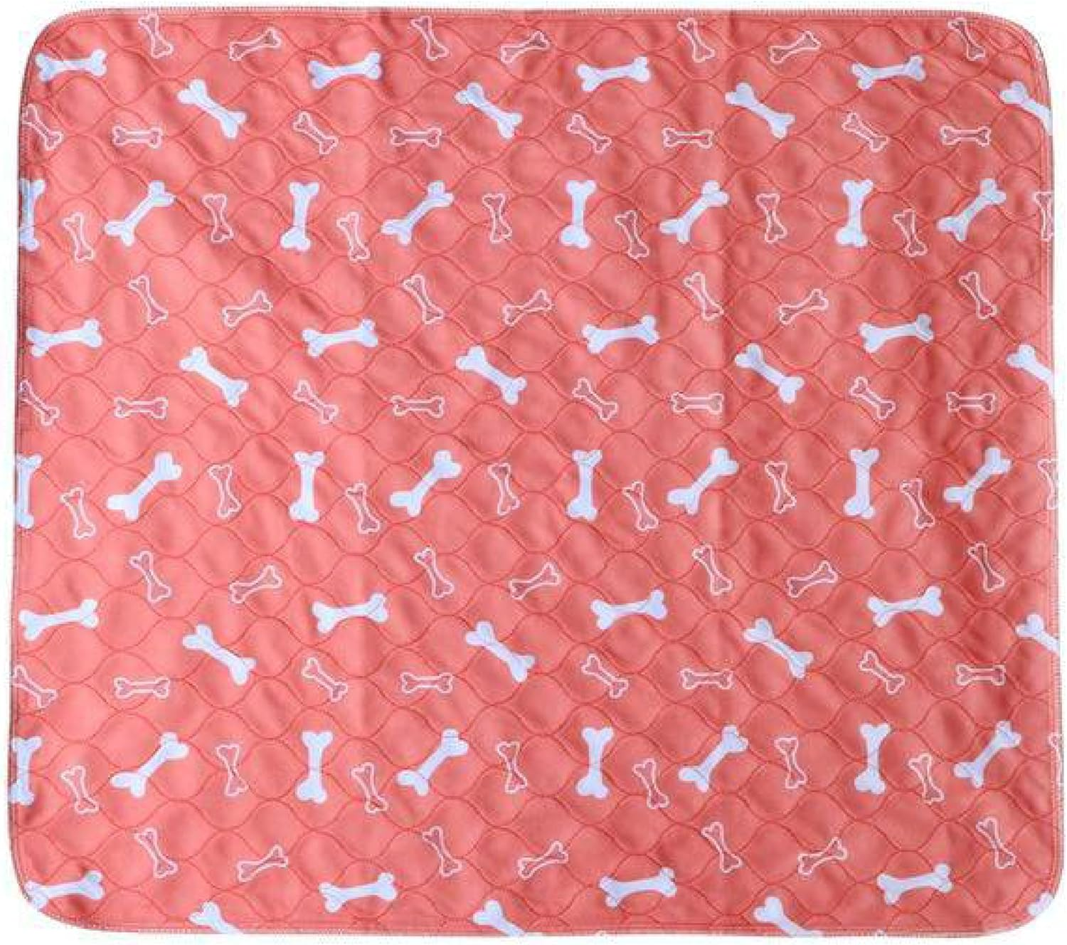 Orange Reusable Puppy Pads - Accident Proof - Ultra Absorbent - Washable Dog Pee Pads - Multi-Purpose Protection - Waterproof Dog Mats for Floors - Large (L) image number 2