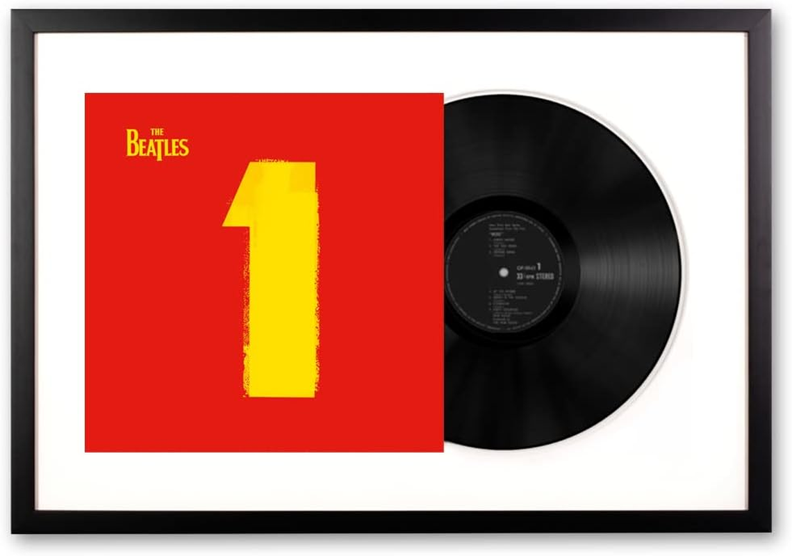 Vinyl Art the Beatles 1 Double Memorabilia Framed image number 3