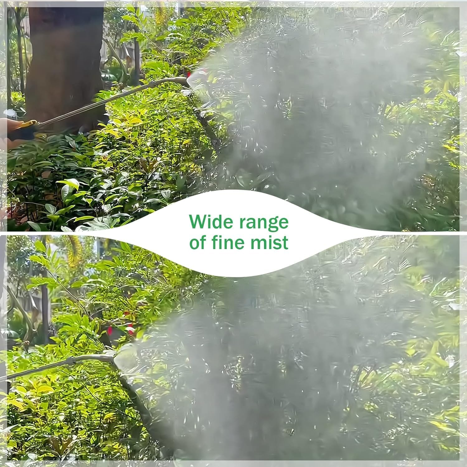 Adjustable Universal Sprayer Wand with 3/8" Brass Barb, Stainless Steel Replacement with Shut off Valve (44 Inches) image number 6