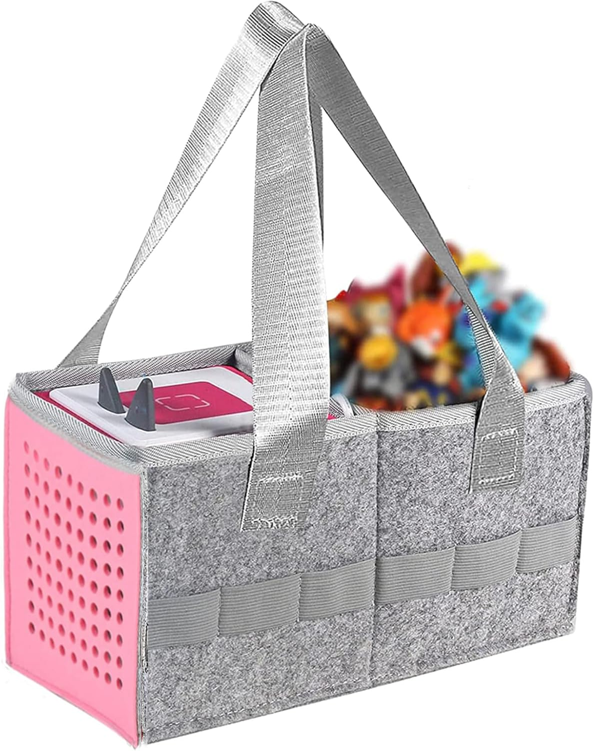 Carry Bag for Toniebox Audio Player Starter Set,Felt Organizer Case for Tonie Starter Set Storage Bag