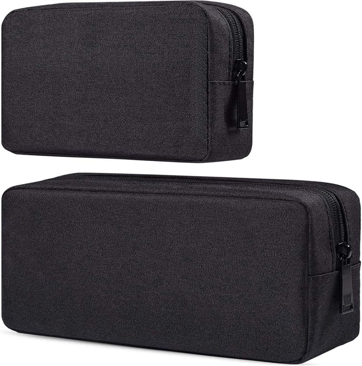 Electronics Accessories Organizer Bag,Portable Digital Storage Bag Cable,Power Bank,Charger,Charging Cords,Mouse,Adapter,Earphones More Out-Going,Business,Travel Gadget Bag,Grey(Small+Big)