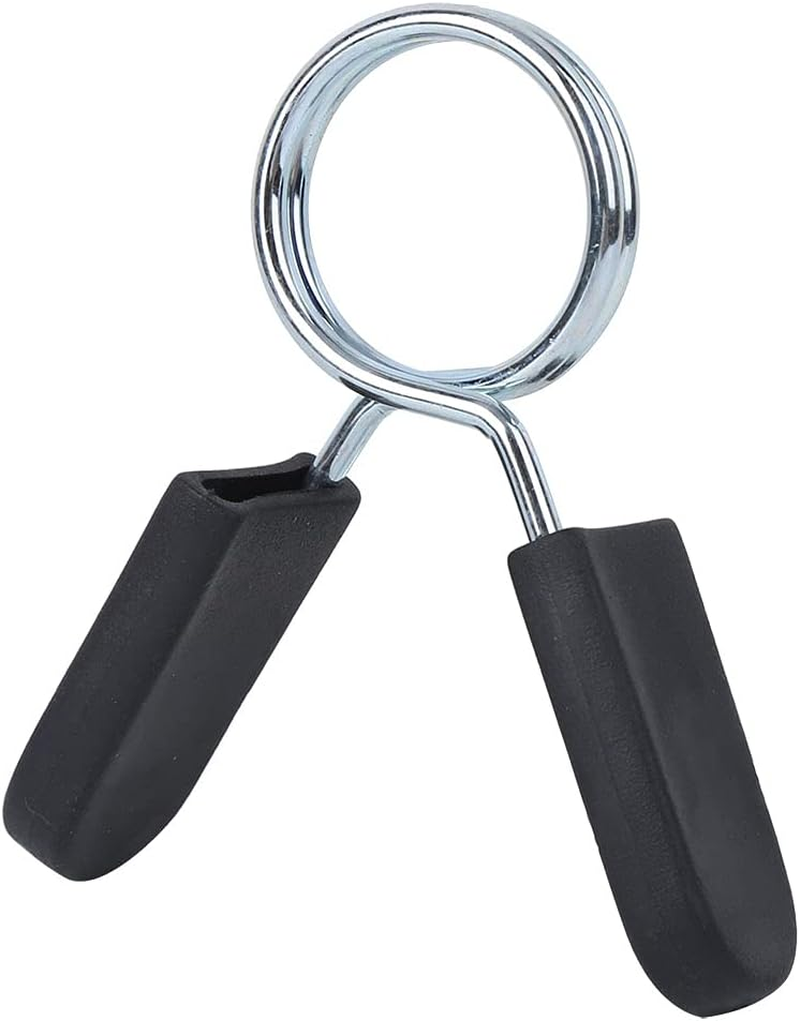 Dumbbell Barbell Spring Collars, 4PCS Weightlifting Strength Training Lock Clamp Spinlock Barbell Collar Lock (28Mm) image number 2