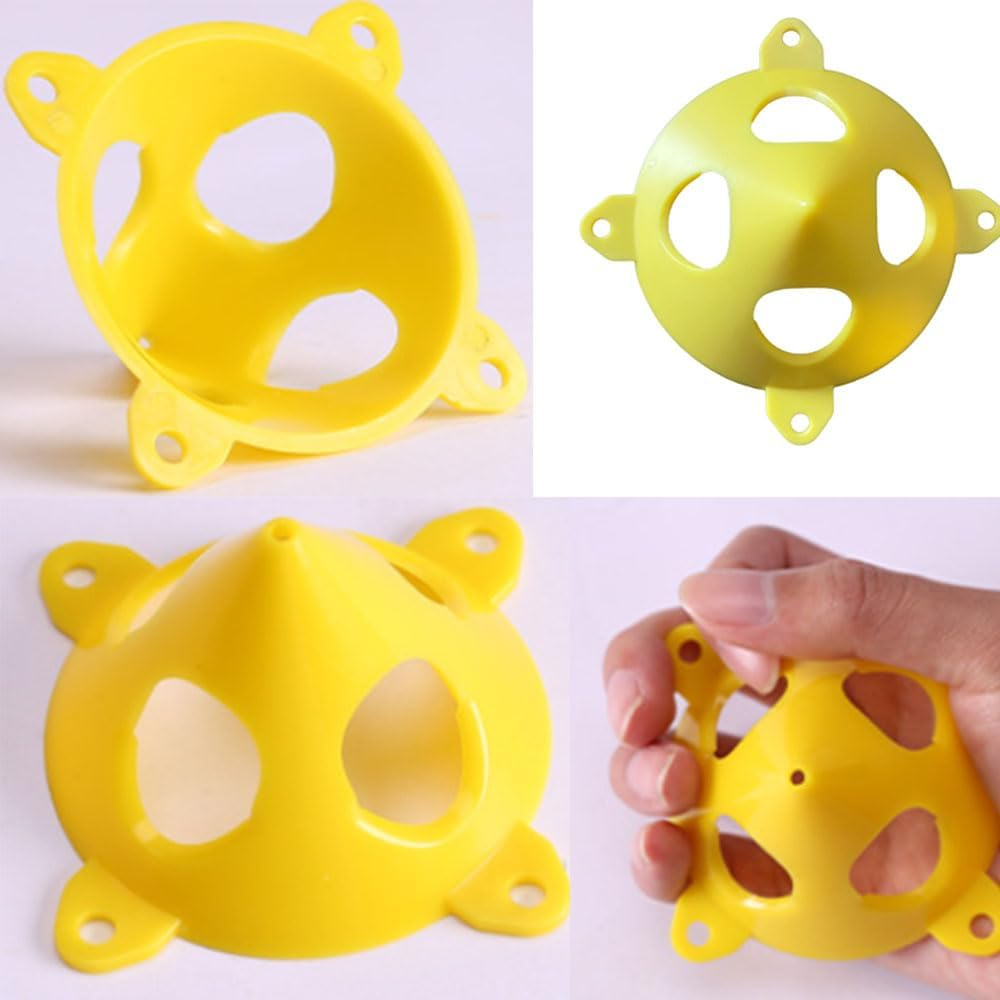 20 Pcs Pyramid Stands Painter'S Painting Stands,Painter'S Pyramids Stands,Mini Cone Paint Stands for Canvas and Door Risers Support(Yellow) image number 2