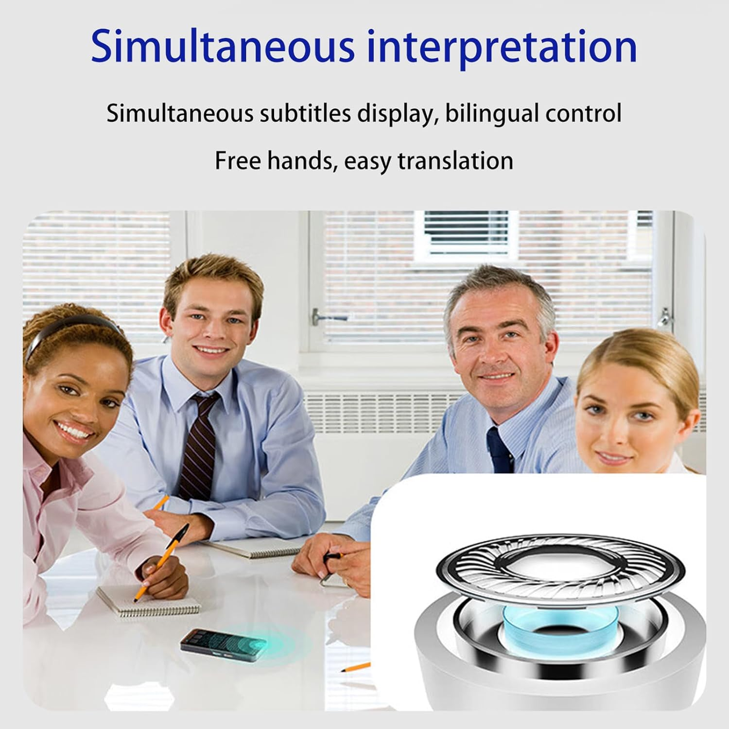 Portable Language Translator Device with 138 Languages Voice Translating 17 Offline Translation Simultaneous Interpretation Support Voice Video Recording Text/Photo Translate Group Chat image number 6