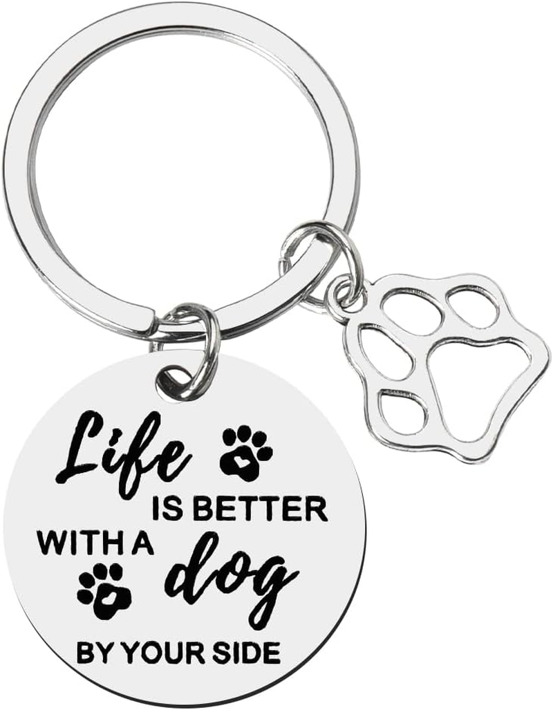 Birthday Gifts for Dog Lovers Women Men Loss of Pet Sympathy Keychian Gifts for Friends Daughter Son Christmas Bday Presents for Dog Mom Dad Owners Gifts for Bff Sisters Pet Remembrance Keychain image number 5