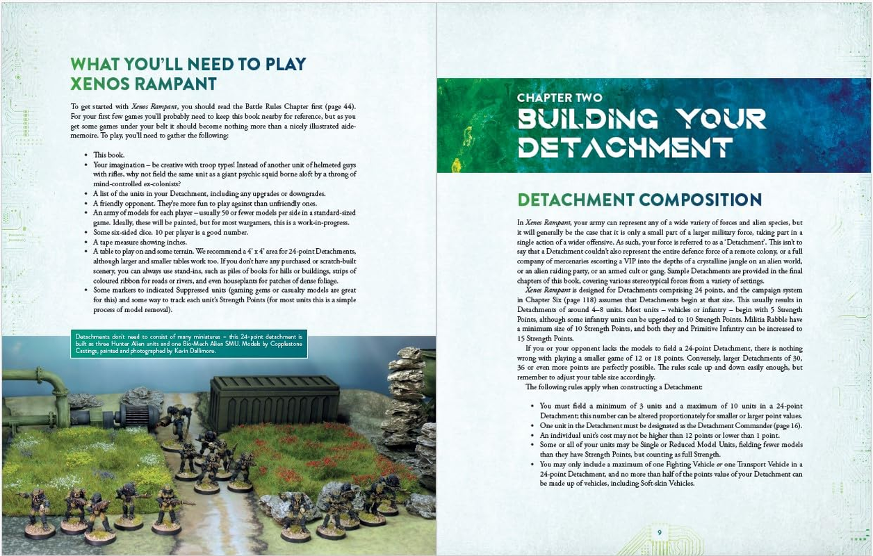 Xenos Rampant: Science Fiction Wargame Battles image number 1
