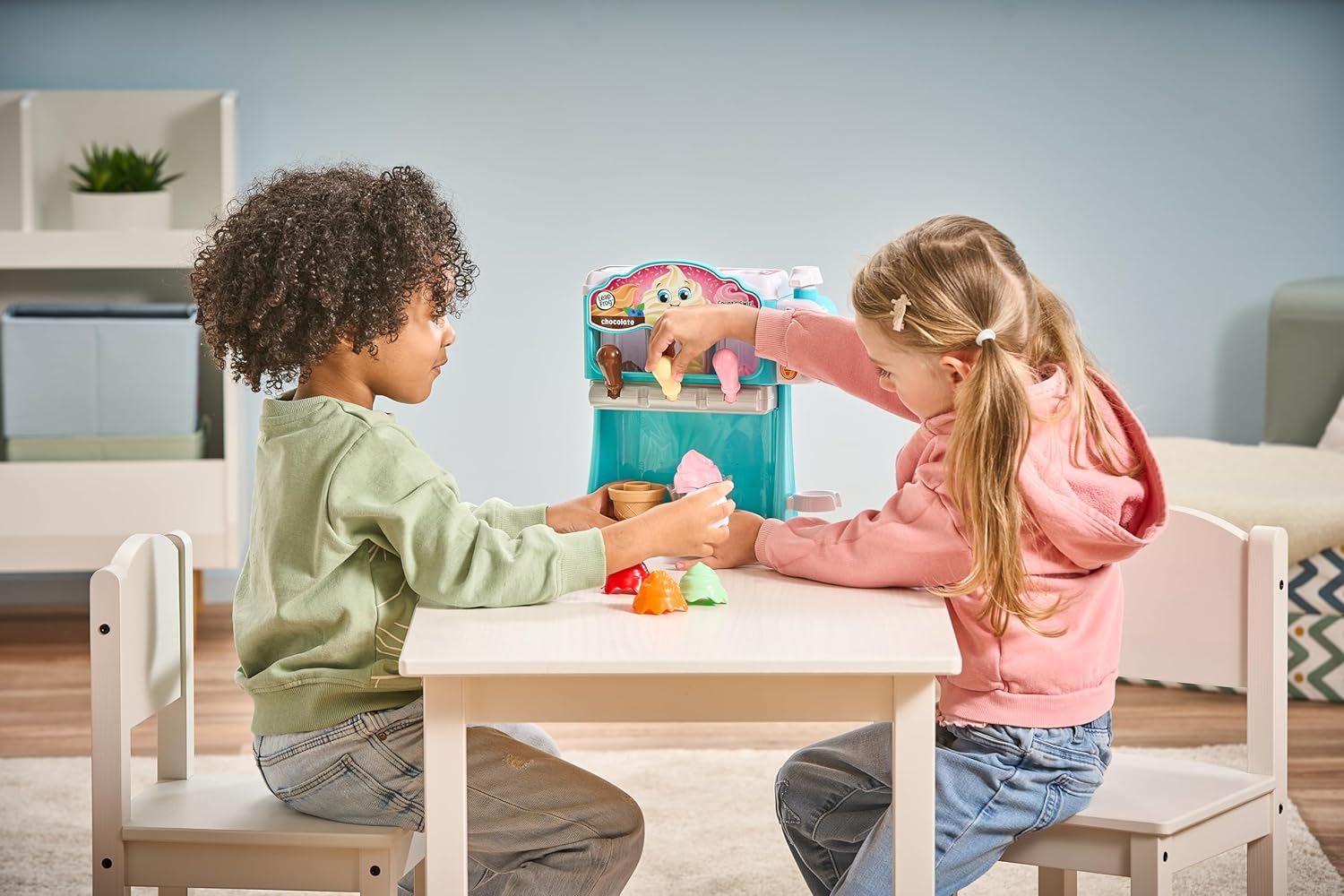 Leapfrog Count and Swirl Ice Cream Maker - Ice Cream Maker, Role Play Toy - 619003 - Multicoloured image number 4