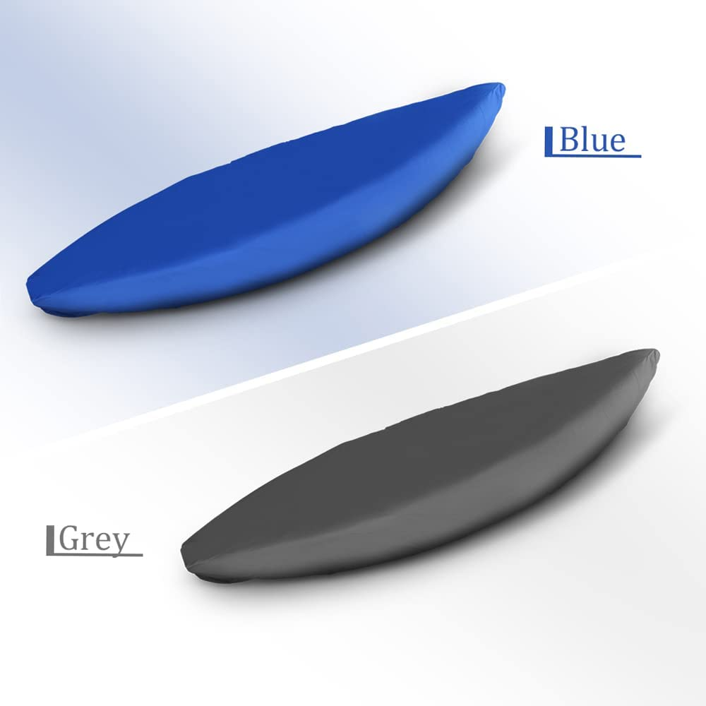 Professional Universal Kayak Cover Canoe Boat Waterproof UV Resistant Dust Storage Cover Shield Grey 6.0M image number 1