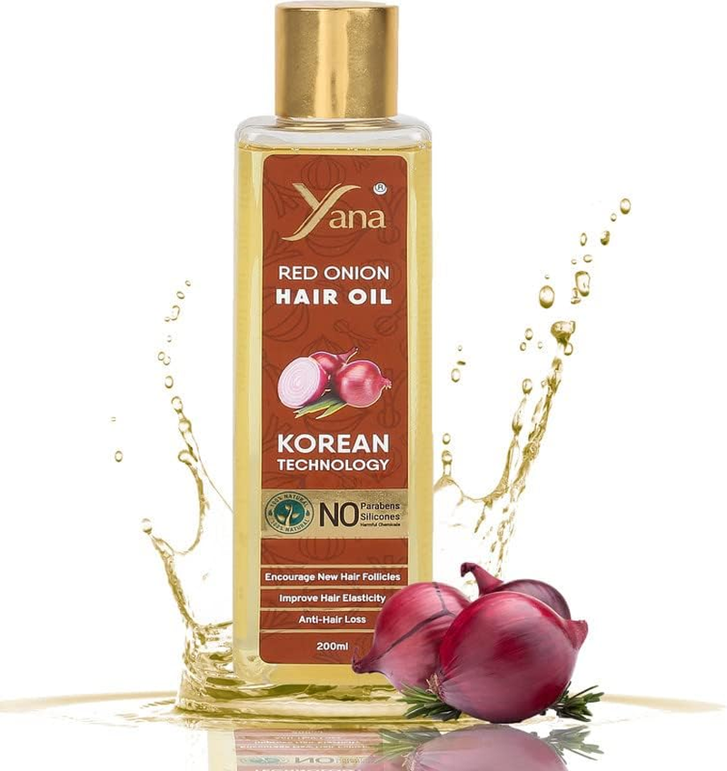 Red Onion anti Hair Loss Hair Longer Oil by Korean Technology