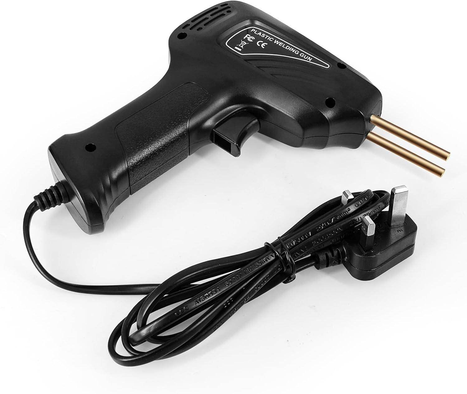 Eacam 70W Hot Stapler, Plastic Welding Machine Car Bumper Repair Kit Mini Plastic Welder Car Bumper Repair Kit Flat/Outside Corner/Inside Corner/Wave Staples image number 1