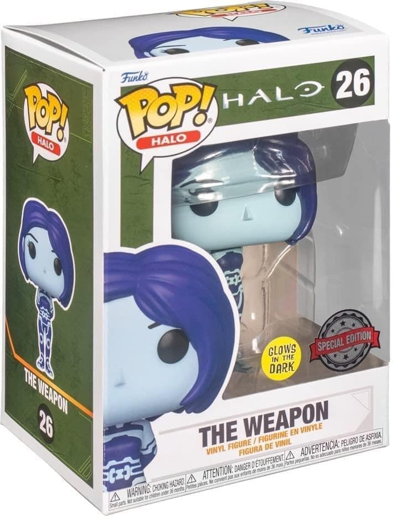 Funko Pop! Halo Infinite - the Weapon Glow Vinyl Figure, 3.75-Inch Height image number 2