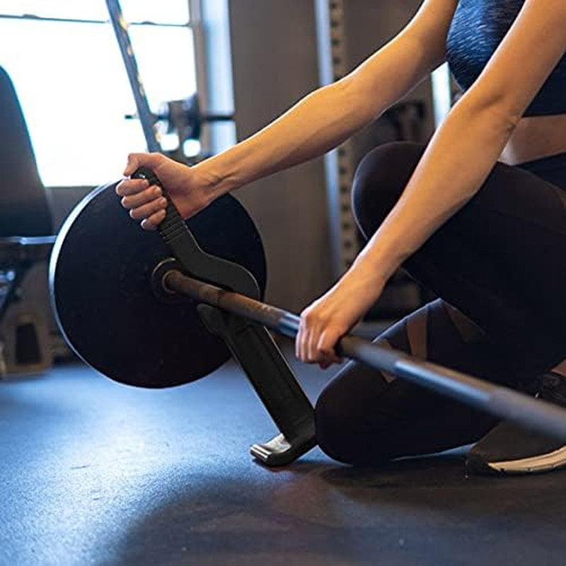 Portable Deadlift Jack with Barbell Collars Clamps or a Resistance Band to Optimise Your Workout, Gymbag Essential. Lifts 250 Kg (550 Lb) image number 6