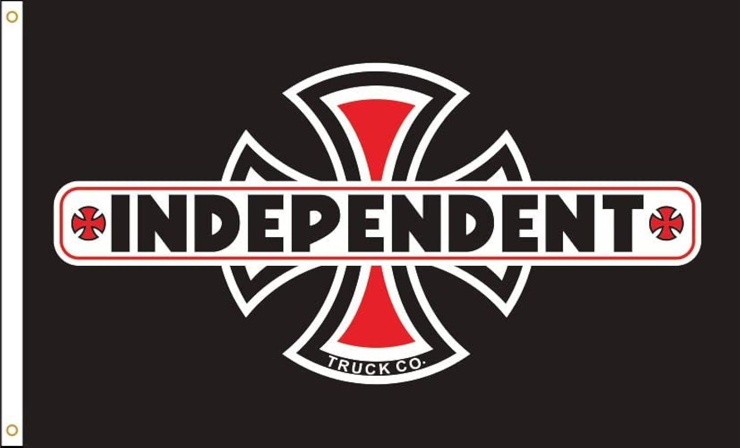 Eksent Independent Flag 3X5 Feet Trucks Huge Logo Banner Skateboard Skate Spell Out Pop Pattern Youth Flag(Duplex Printing,Bright & Vibrant 150D Polyester,Brass Grommet Design Is Durable) image number 6