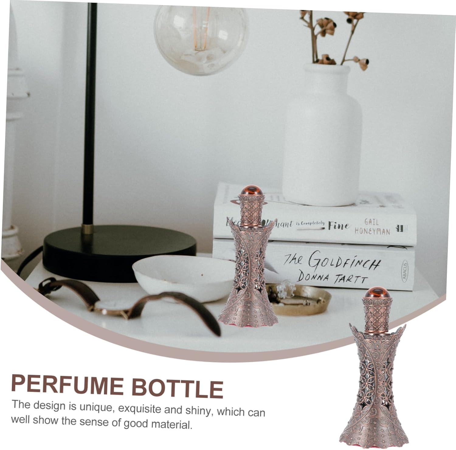 Aroma Bottle Empty Perfume Sub Bottle for Delicate Aroma Diffuser for Travel Spray and Oil Storage