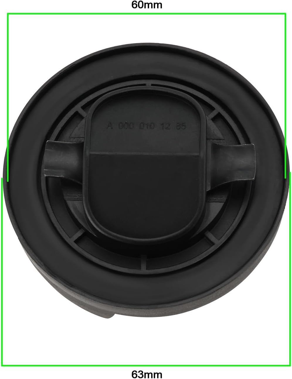 Oil Cap Cover Oil Filler Neck with Washer A0000101285 Compatible with Mercedes-Benz W107 W123 W124 W126 Engine Oil Filler Cap Oil Filler Cover Replacement