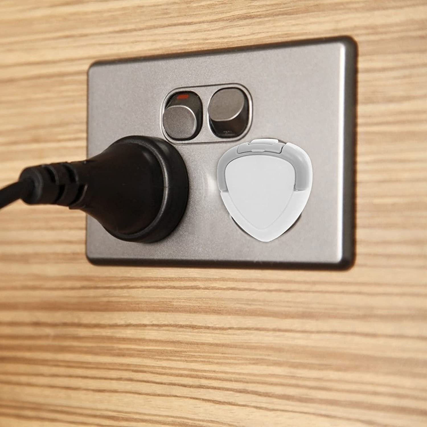 TOYANDONA 24Pcs Outlet Plug Covers Baby Safety Plug Covers Insulation Socket Cap Child Proof Electrical Protector against Shocks Guards Mixed Color White image number 3