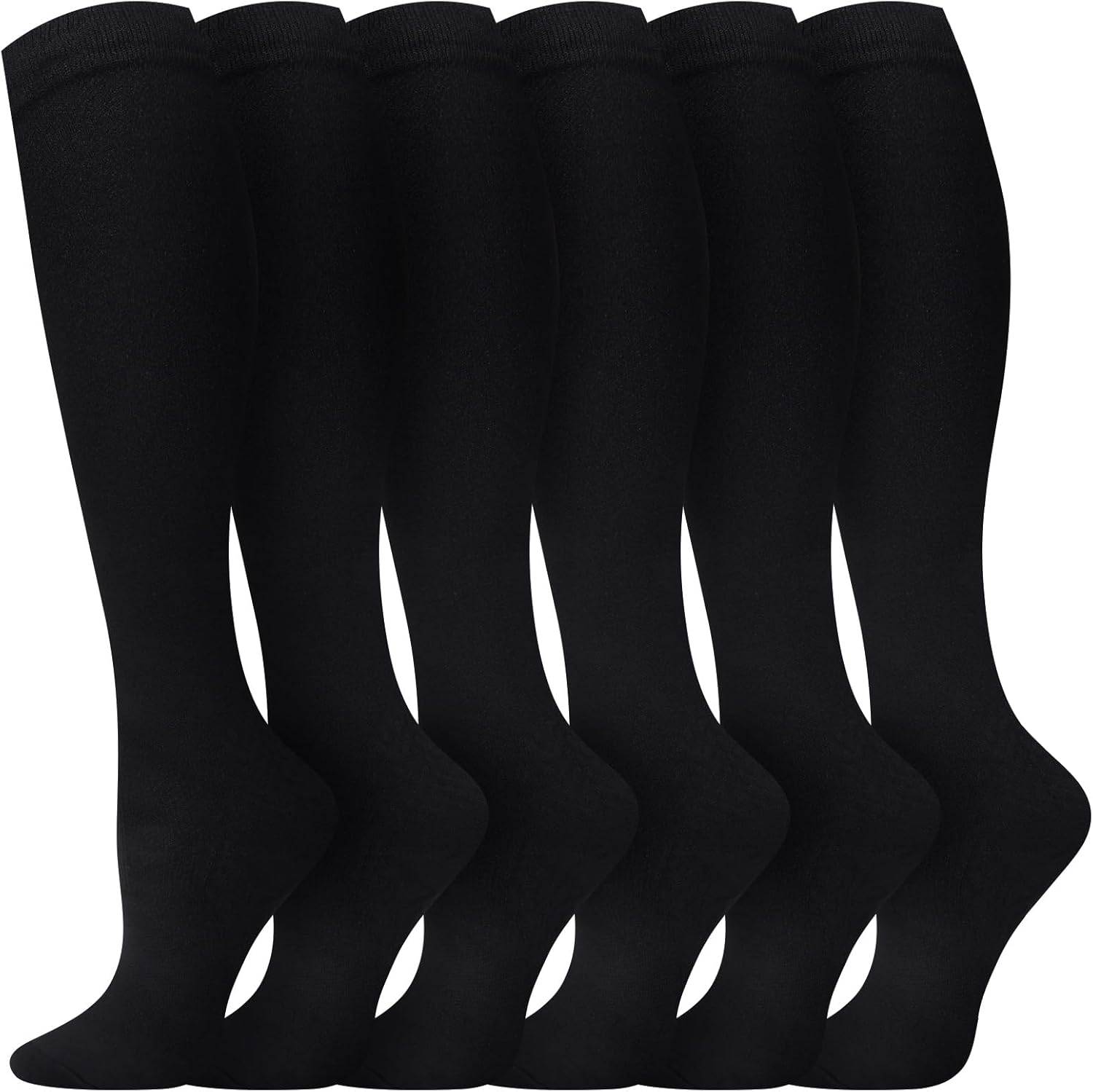 Compression Socks (2/3 Pair) for Men and Women 20-30 Mmhg Compression Stockings Circulation for Cycling Running