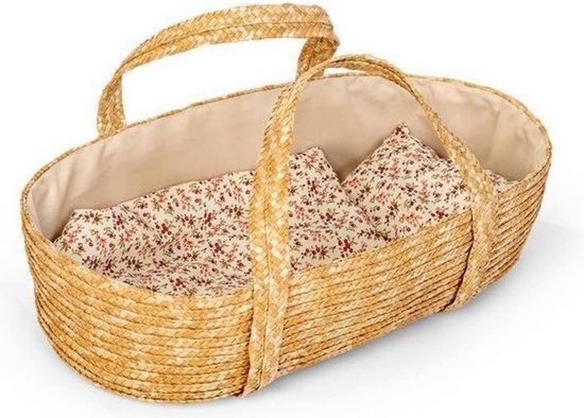 Mini Mommy Mose Korb Mit Bettw&auml;schegarnitur 50 Cm image number 2