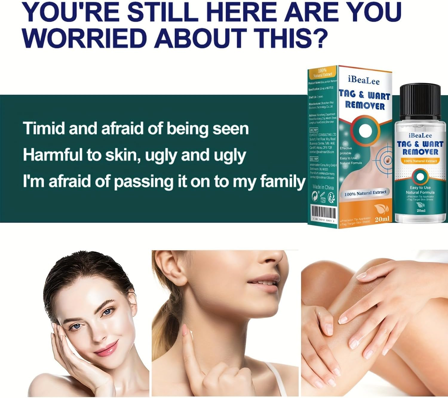 Skin Tag Remover,Wart Remover,Fliquid Wart Gel with Salicylic Acid - Fast Acting, Designed for Warts, Plantar Warts, Genital Warts, Common Warts, Flat Warts, Corns,Calluses image number 6