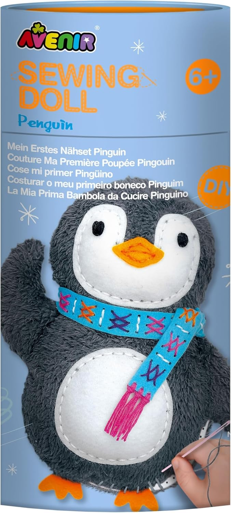Avenir CH1626 Sewing Doll Penguin image number 5
