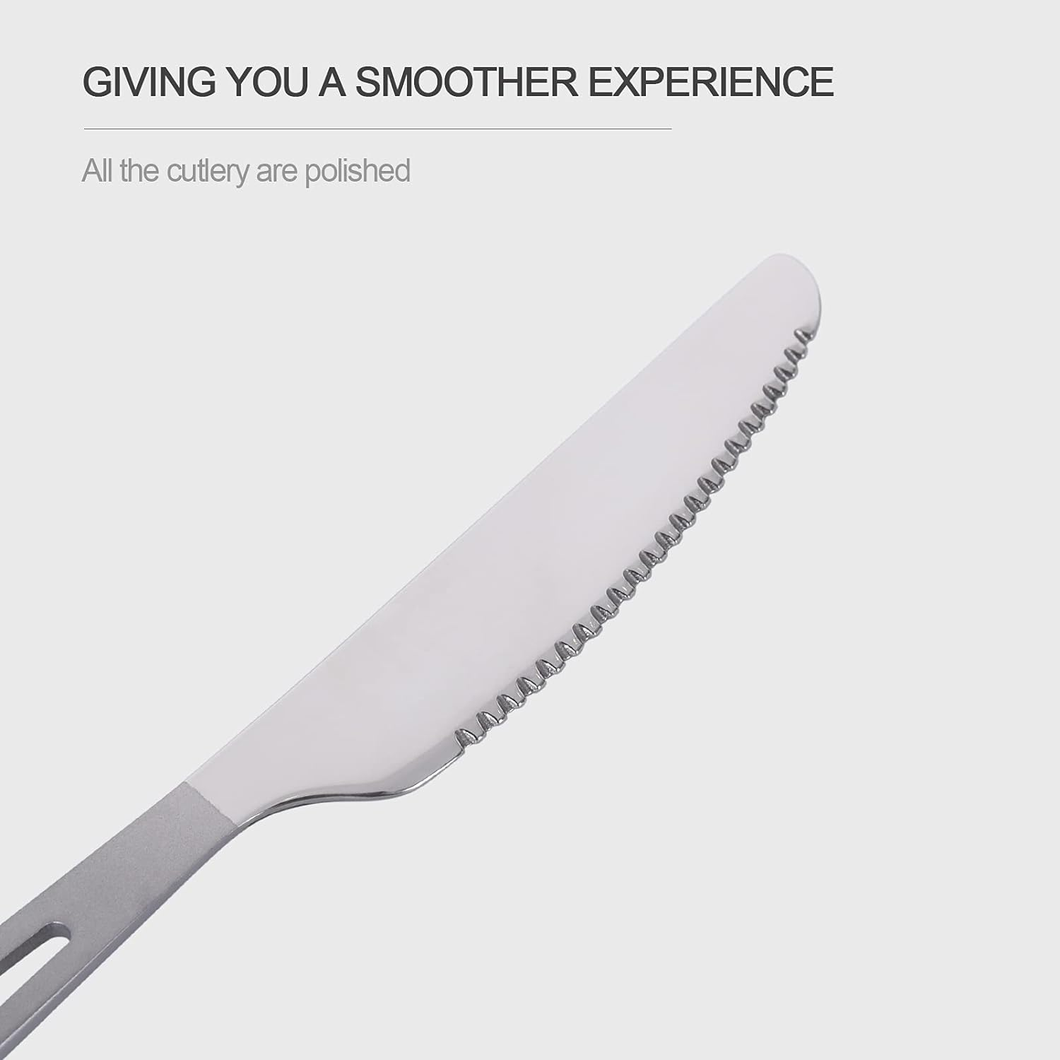 Boundless Voyage Titanium Cutlery Set Lightweight Utensils Portable Tableware Knife Spork Chopsticks Spoon Fork for Home Travel Camping Titanium Cutlery Set image number 2