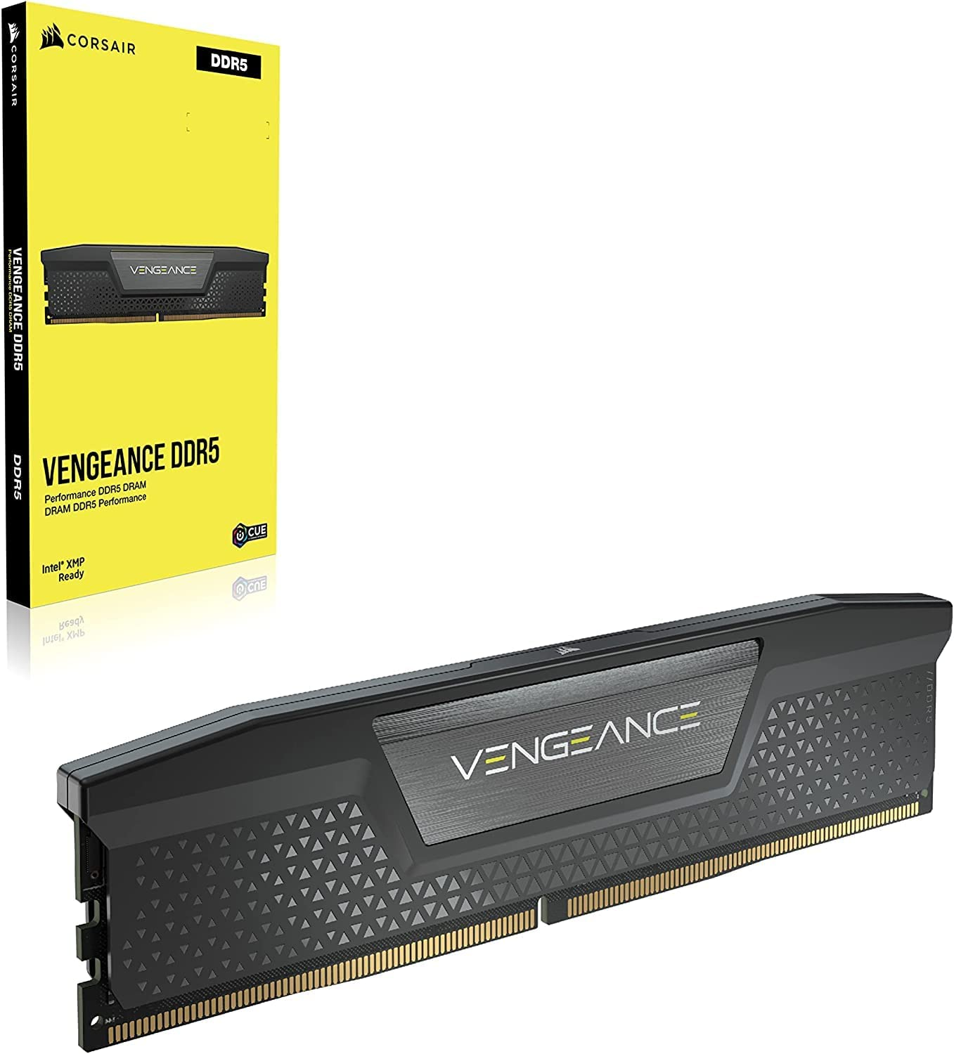 CORSAIR Vengeance DDR5 48GB (2X24Gb) DDR5 6000 (PC5-48000) CL36 1.4V Intel XMP Memory - Black image number 2