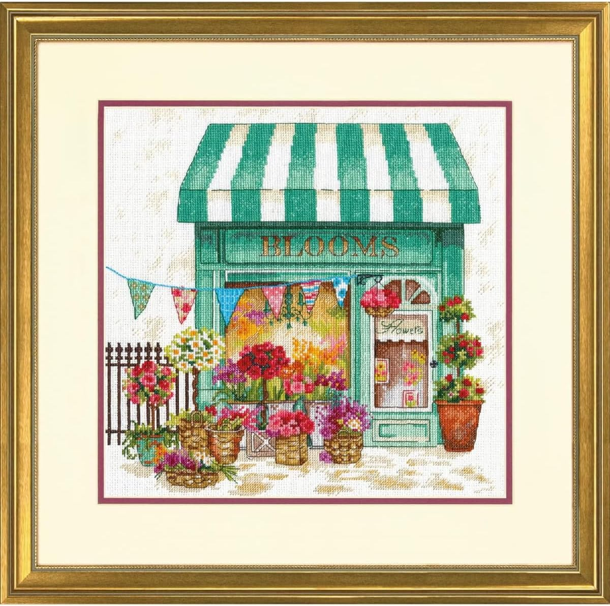 Dimensions Blooms Flower Shop Cross Stitch Kit, 30 Cm X 30 Cm image number 4