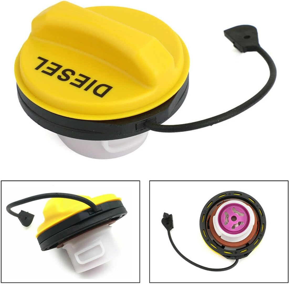 Fuel Tank Caps, Diesel Fuel Tank Filler Cap Replacement for Range Rover Discovery/Evoque/Sport, Petrol Fuel Tank Cap Covers LR053666 image number 3